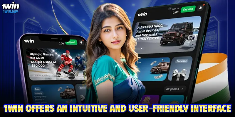 1WIN offers an intuitive and user-friendly interface