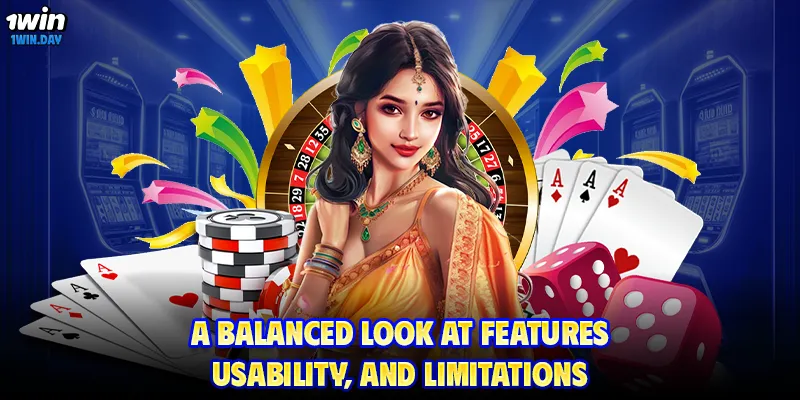 Balanced view of usability, features, and limitations