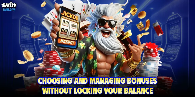 Choosing and managing bonuses without locking your balance