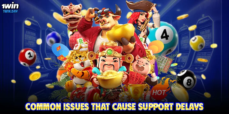 Common issues that cause support delays