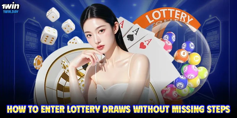 How to enter lottery draws without missing steps