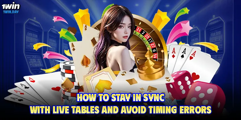How to stay in sync with live tables and avoid timing errors