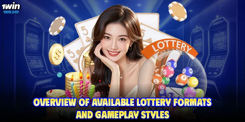 Overview of available lottery formats and gameplay styles
