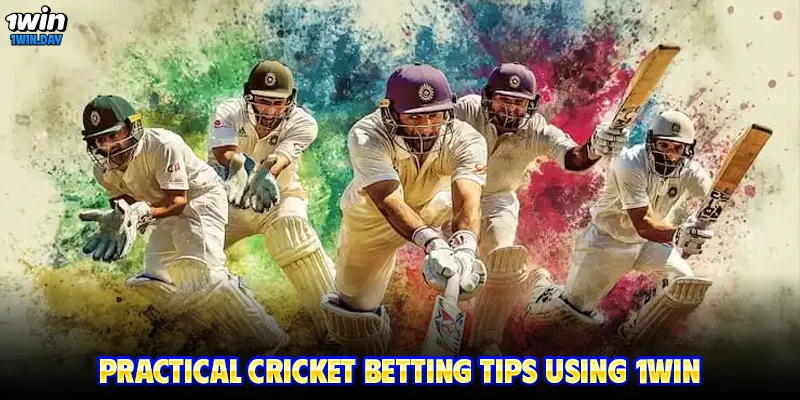 Practical cricket betting tips using 1WIN