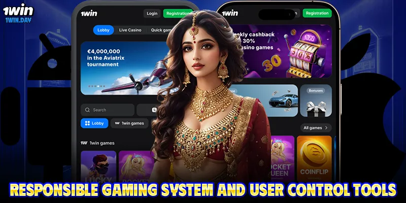 Responsible gaming system and user control tools