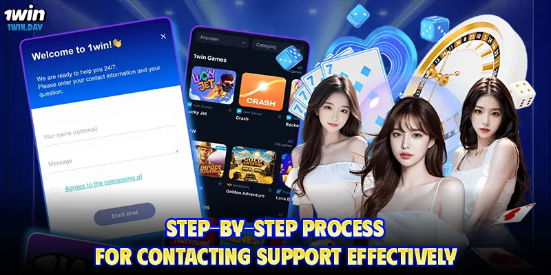Step-by-step process for contacting support effectively