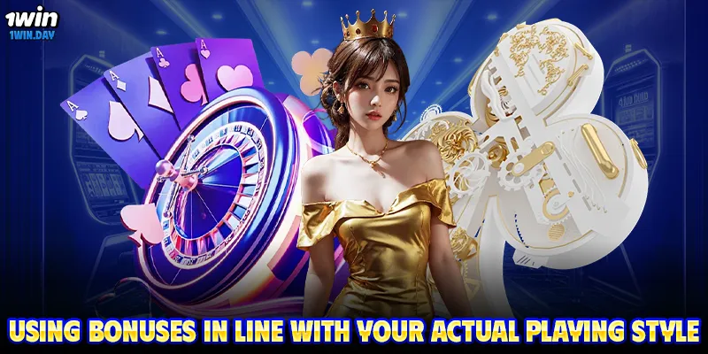 Using bonuses in line with your actual playing style